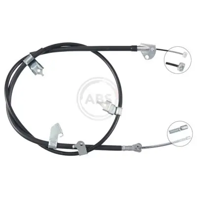 Cable de accionamiento, freno de estacionamiento A.B.S. K17630 Edición Limitada